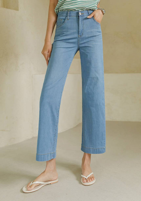 Mae Wide Denim Jeans