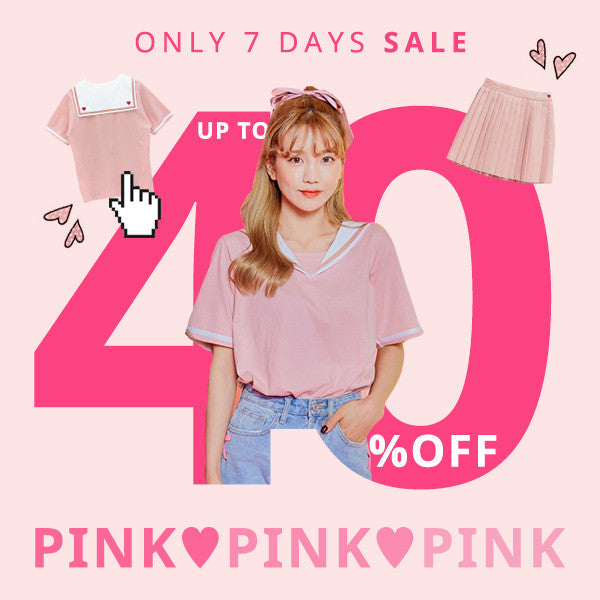 Get Pretty In Pink - Up To 40% Off For Pink Collection Items!
