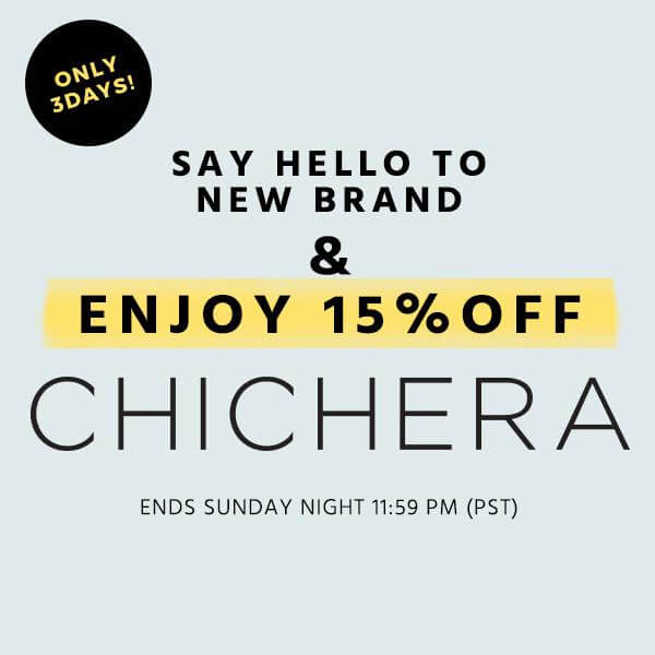 15% OFF On All Items Of New Brand ChicHera